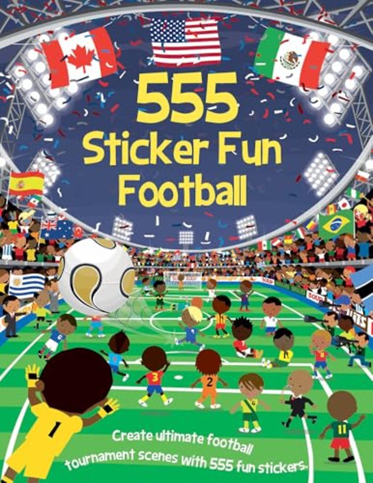 555 Sticker Fun Football