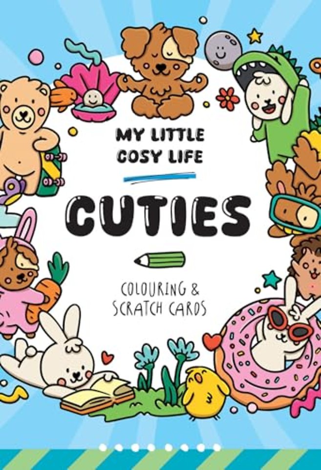 My Little Cosy Life Cuties Colouring & Scratch Cards