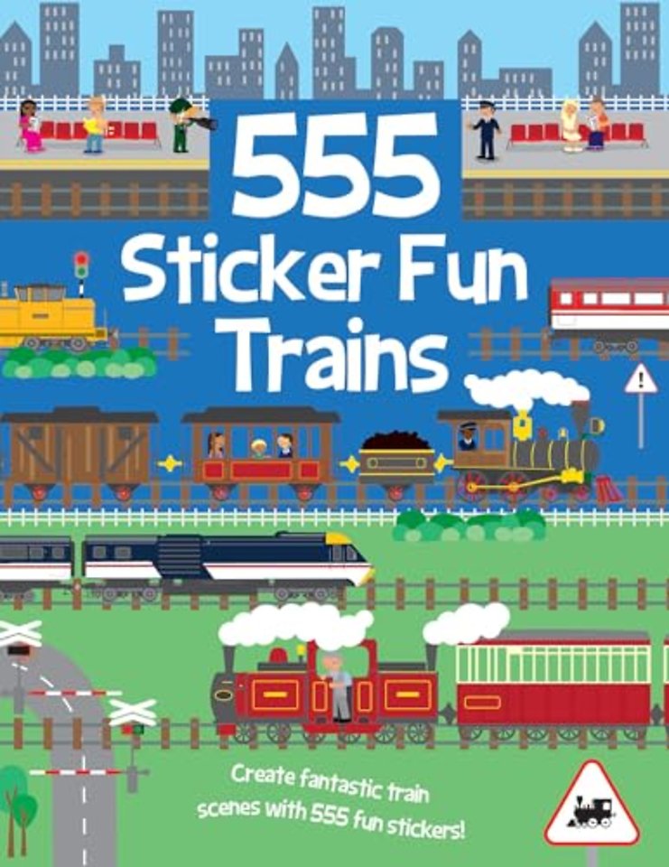 555 Sticker Fun Trains