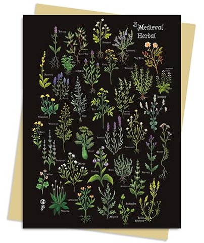 Anna Stead: A Medieval Herbal Greeting Card Pack