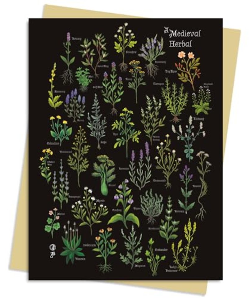 Anna Stead: A Medieval Herbal Greeting Card Pack