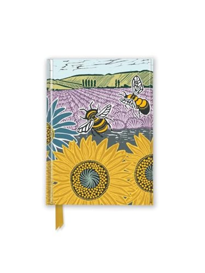 Kate Heiss: Sunflower Fields (Foiled Pocket Journal)