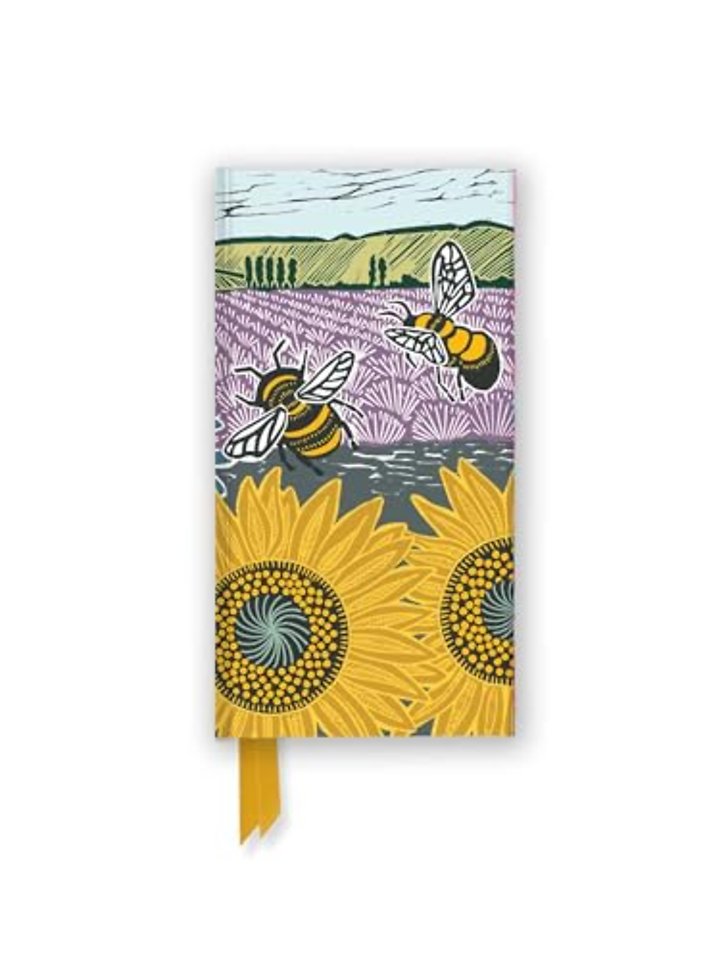Kate Heiss: Sunflower Fields (Foiled Slimline Journal)