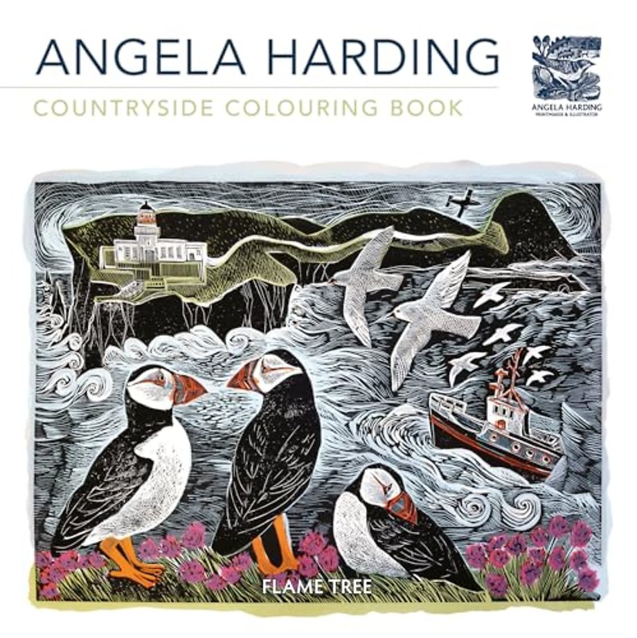 Countryside (Angela Harding) Colouring Book