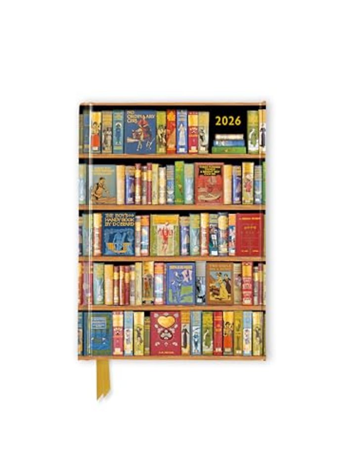 Bodleian Libraries: Bookshelves 2026 Luxury Pocket Diary Planner - Week to View