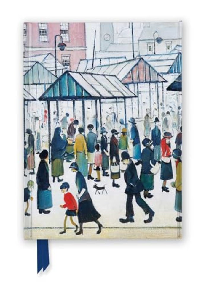L.S. Lowry: Market Scene (Foiled Journal)