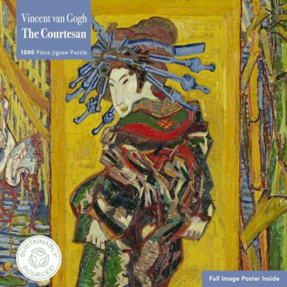 Adult Sustainable Jigsaw Puzzle Vincent van Gogh: The Courtesan