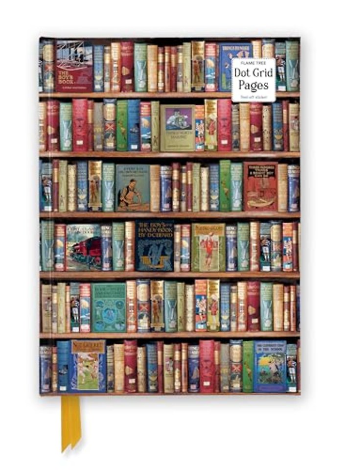 Bodleian Libraries: Hobbies & Pastimes Bookshelves (Foiled Dot Grid Journal)