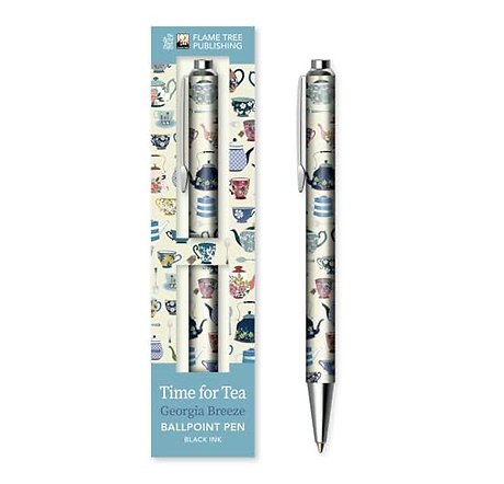 Georgia Breeze: Time for Tea Boxed Decorative Ballpoint Pen