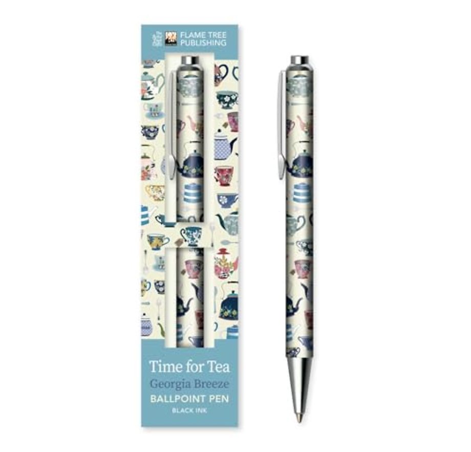 Georgia Breeze: Time for Tea Boxed Decorative Ballpoint Pen