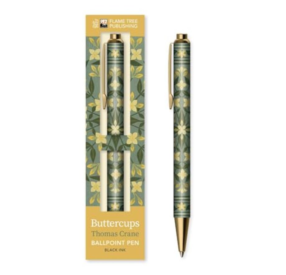 Thomas Crane: Buttercups Boxed Decorative Ballpoint Pen