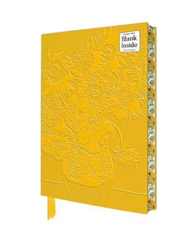 Vincent van Gogh: Sunflowers Artisan Art Blank Notebook (Flame Tree Journals)