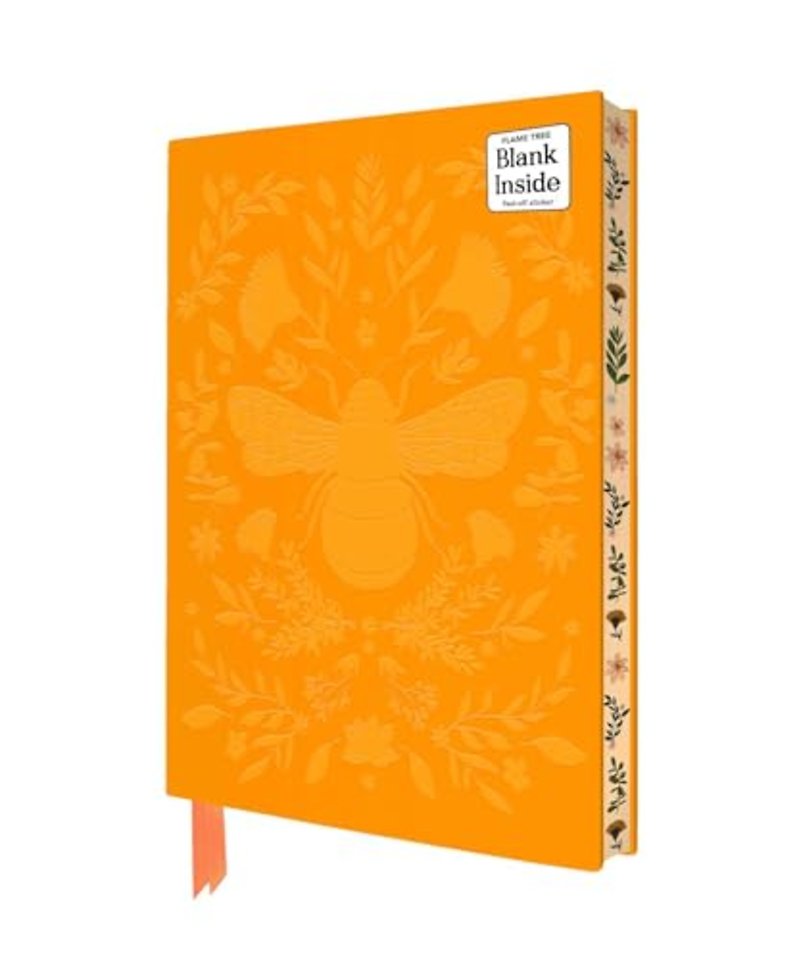 Jade Mosinski: Bee Artisan Art Blank Notebook (Flame Tree Journals)