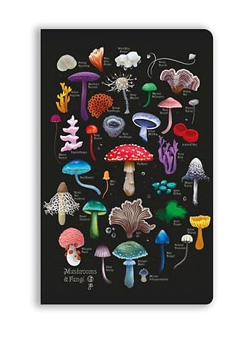 Anna Stead: Mushrooms & Fungi (Soft Touch Journal)