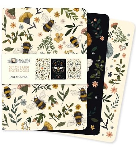 Jade Mosinski Set of 3 Midi Notebooks