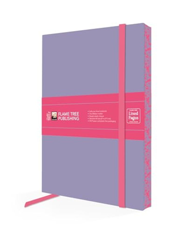 Lilac Pink Artisan Paperback Notebook