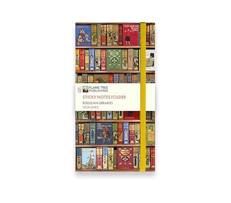 Bodleian Libraries: High Jinks Bookshelves Flame Tree Sticky Notes Folder
