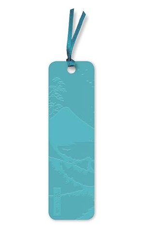 Utagawa Hiroshige: Sea at Satta Artisan Art Vegan Leather Bookmarks (pack of 10)
