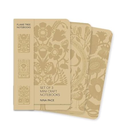 Nina Pace Set of 3 Mini Craft Notebooks