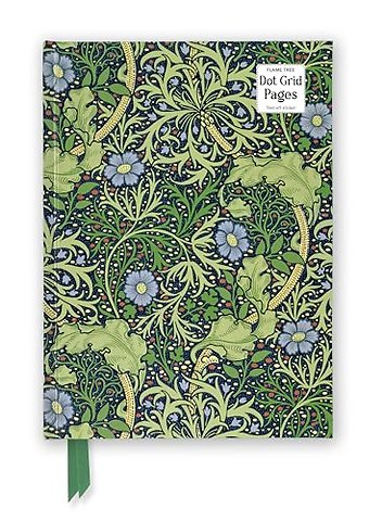 William Morris: Seaweed (Foiled Dot Grid Journal)