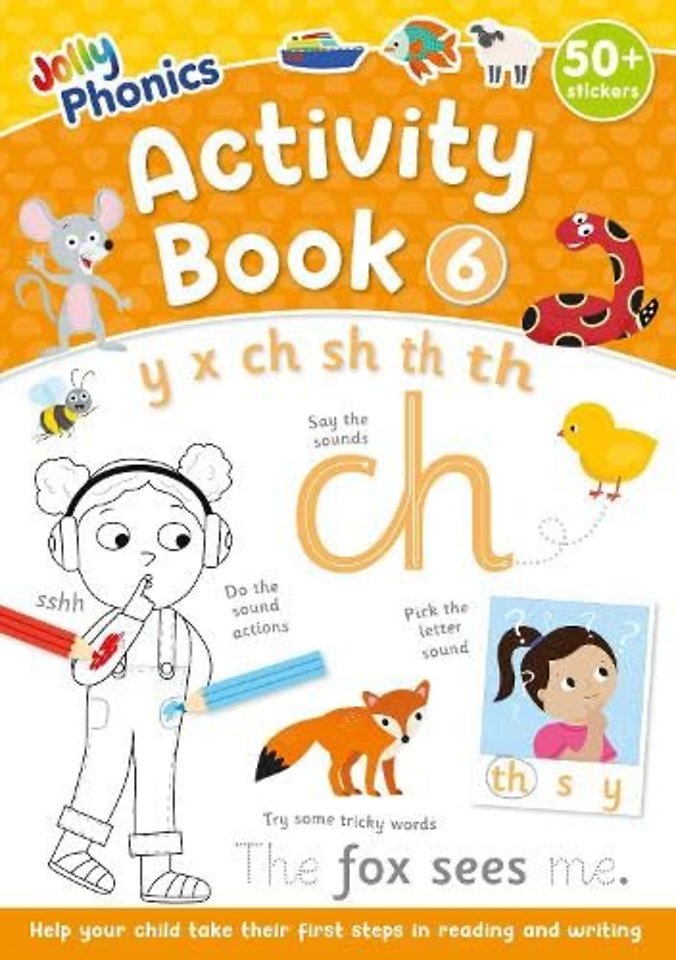Jolly Phonics Activity Book 6