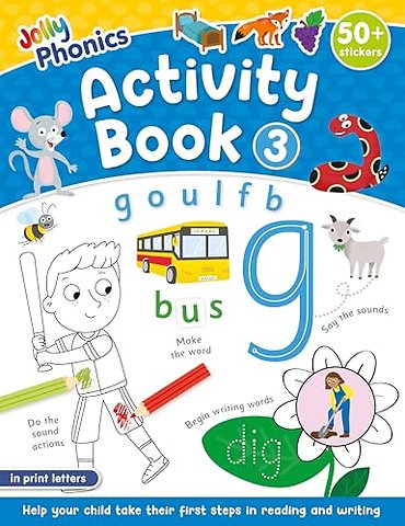 Jolly Phonics Activity Book 3
