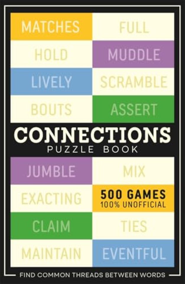 Connections Puzzle Book