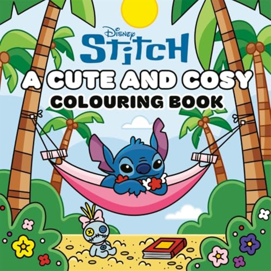 Disney Stitch: A Cute and Cosy Colouring Book