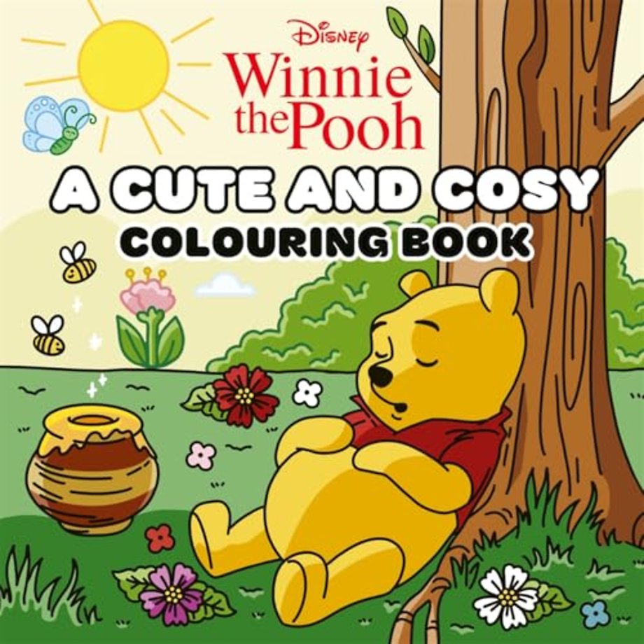 Disney Winnie the Pooh: A Cute and Cosy Colouring Book