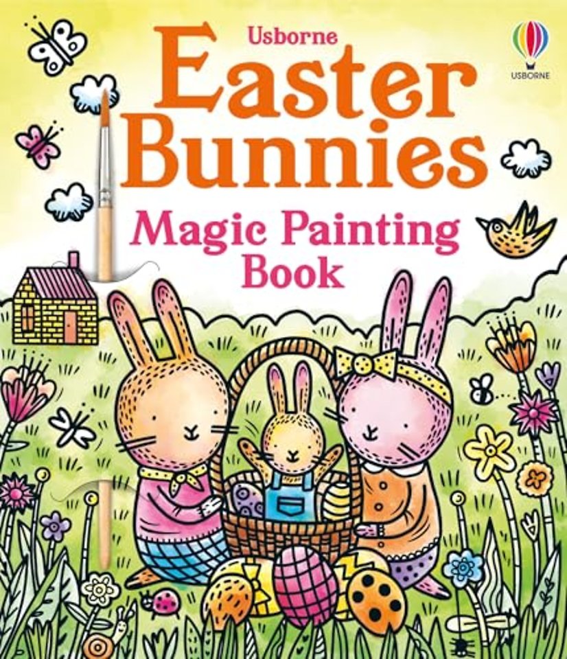 Easter Bunnies Magic Painting Book