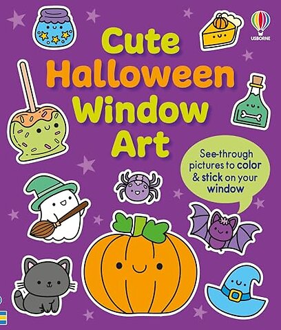 Cute Halloween Window Art