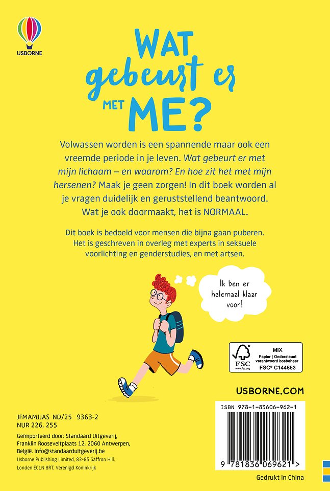 Wat gebeurt er met me? Voor jongens