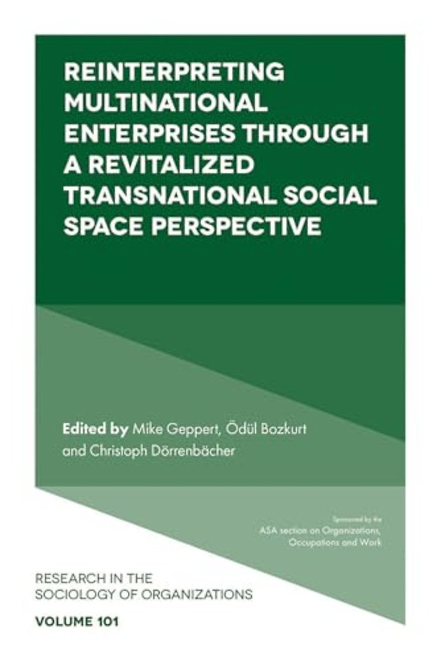 Reinterpreting Multinational Enterprises through a Revitalized Transnational Social Space Perspective