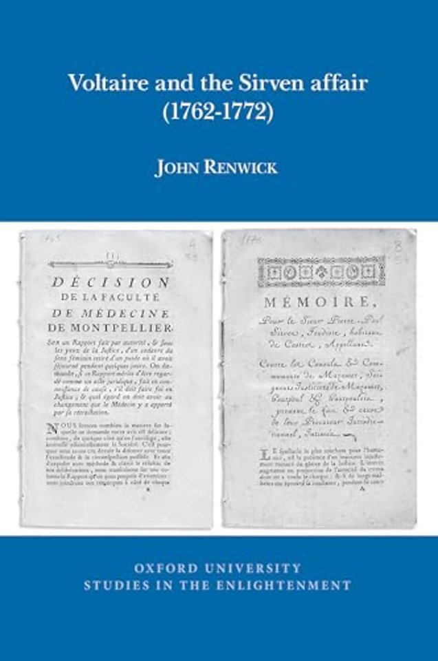 Voltaire and the Sirven affair (1762–1772)