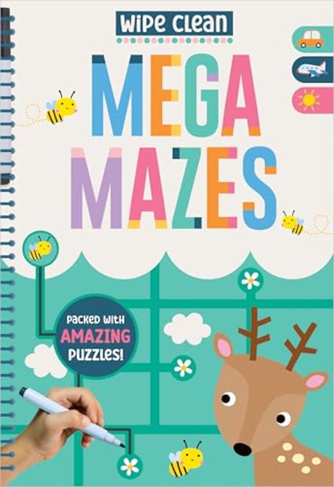 Wipe Clean: Mega Mazes