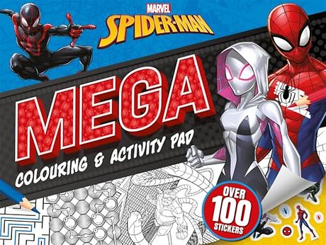 Marvel Spider-Man: Mega Colouring & Activity Pad