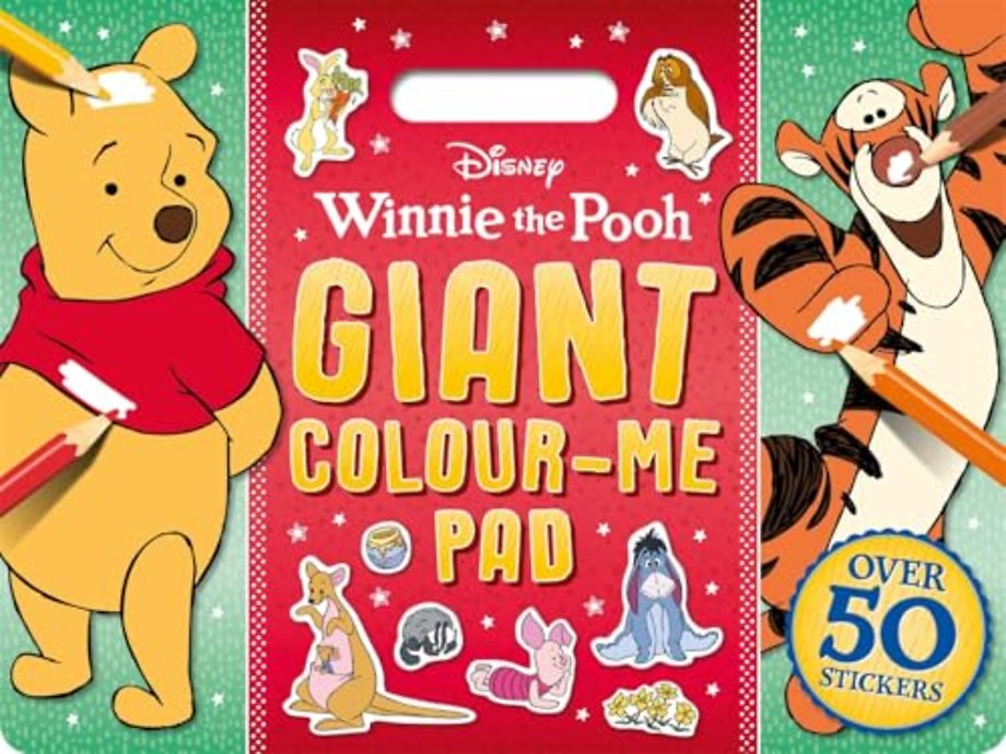 Disney Winnie the Pooh: Giant Colour-Me Pad