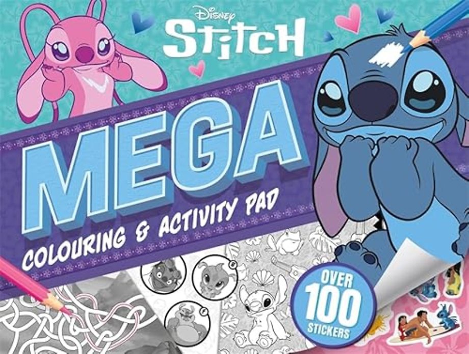 FSCM: Disney Stitch: Mega Colouring & Activity Pad