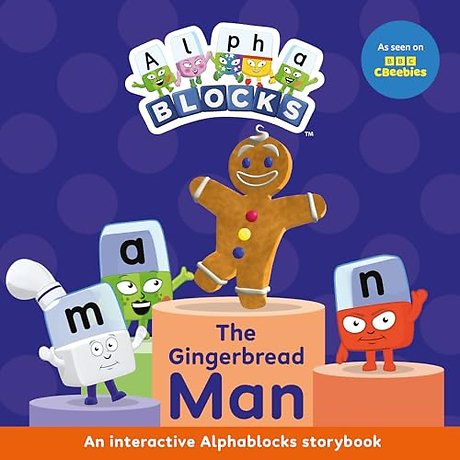 The Gingerbread Man: An Interactive Alphablocks Storybook