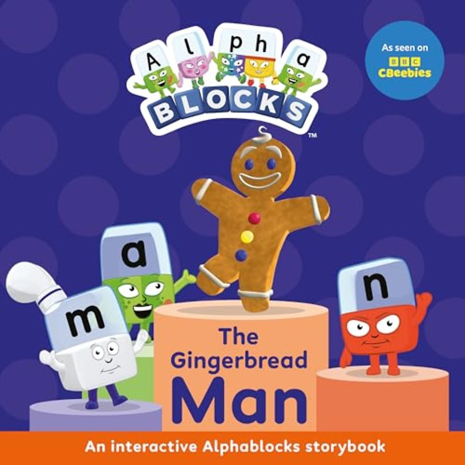 The Gingerbread Man: An Interactive Alphablocks Storybook