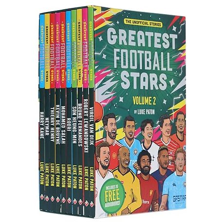 The Greatest Football Stars 10 Book Collection Volume 2