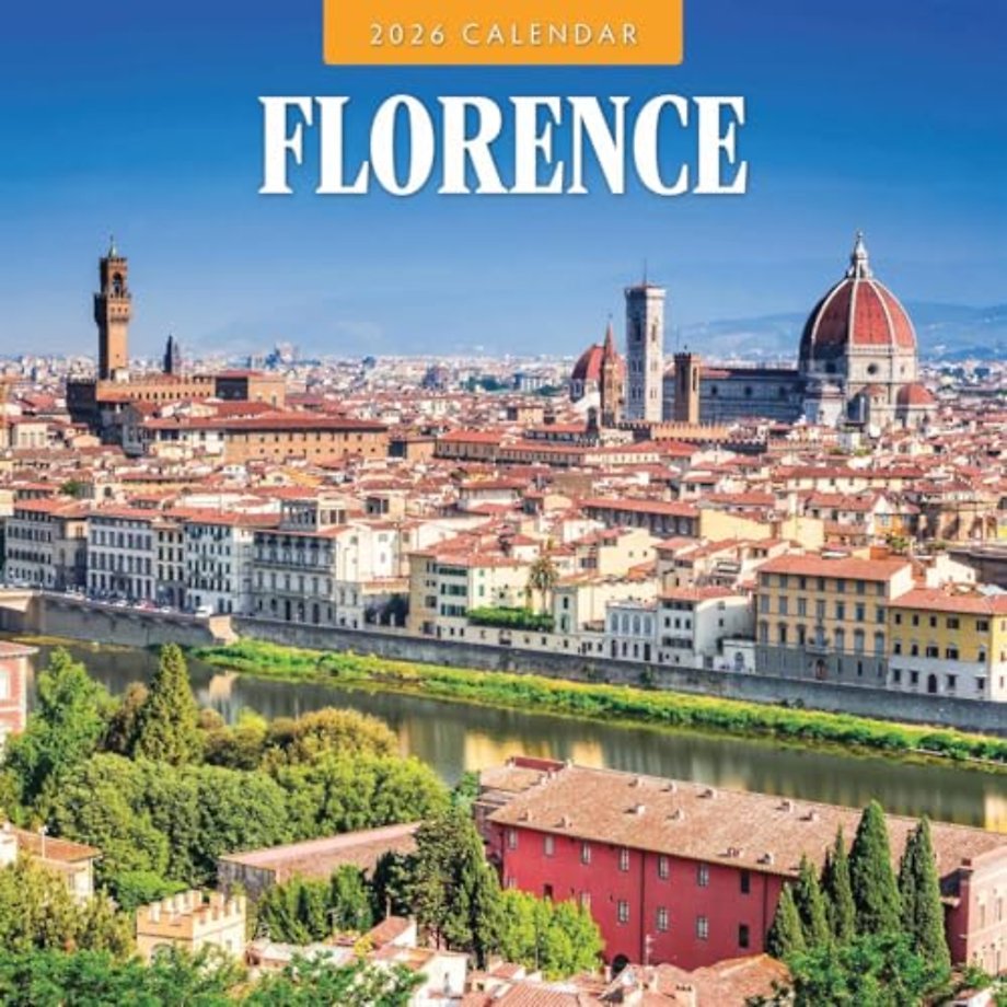 Florence 2026 Square Wall Calendar