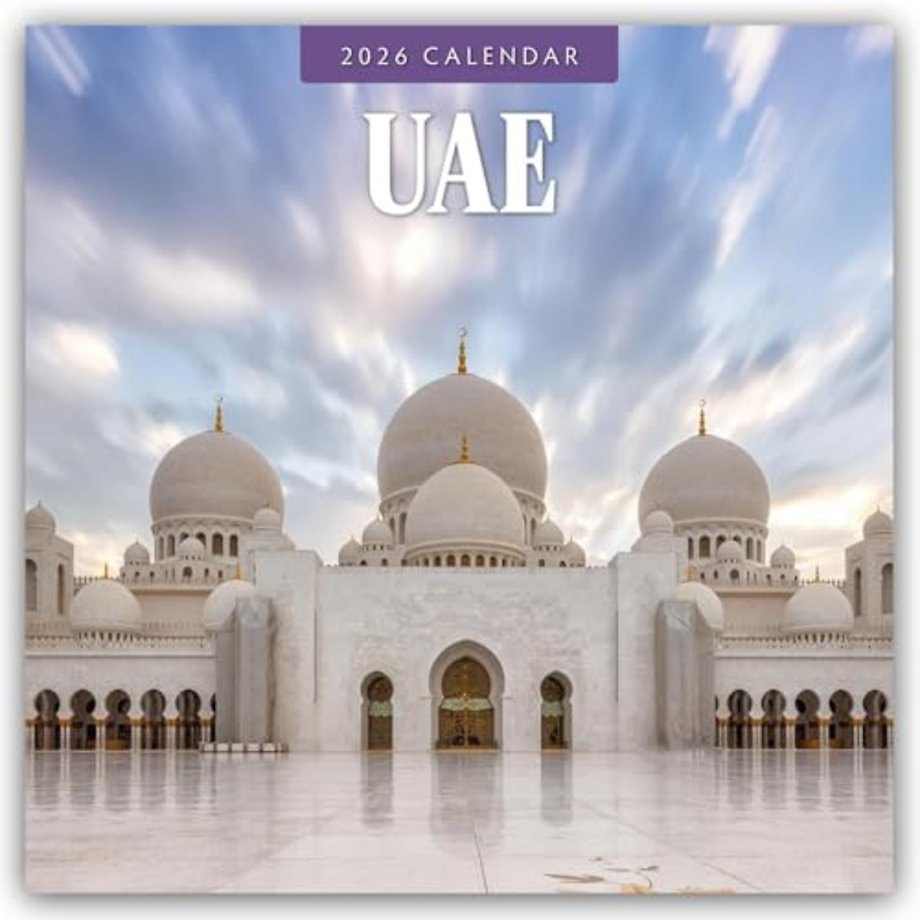 UAE  2026 Square Wall Calendar