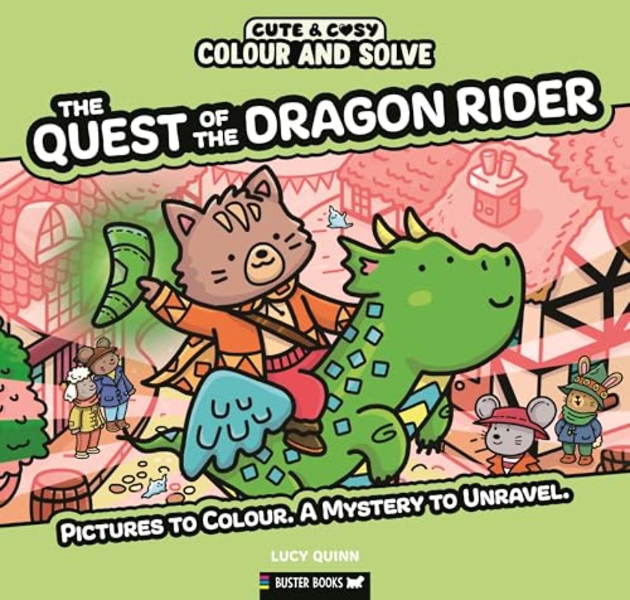 Colour and Solve: The Quest of the Dragon Rider