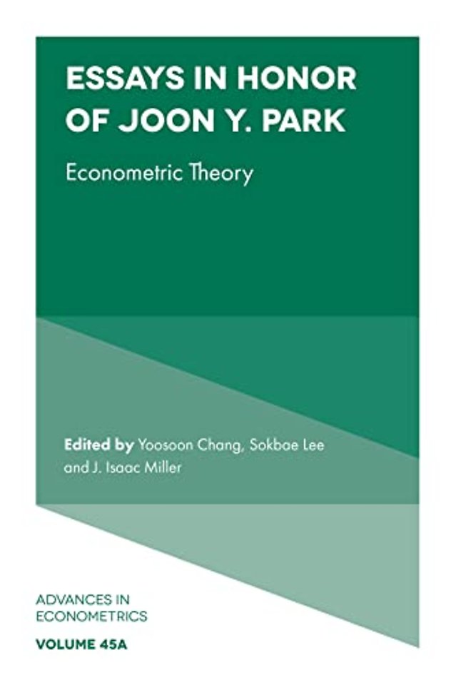Essays in Honor of Joon Y. Park – Econometric Theory