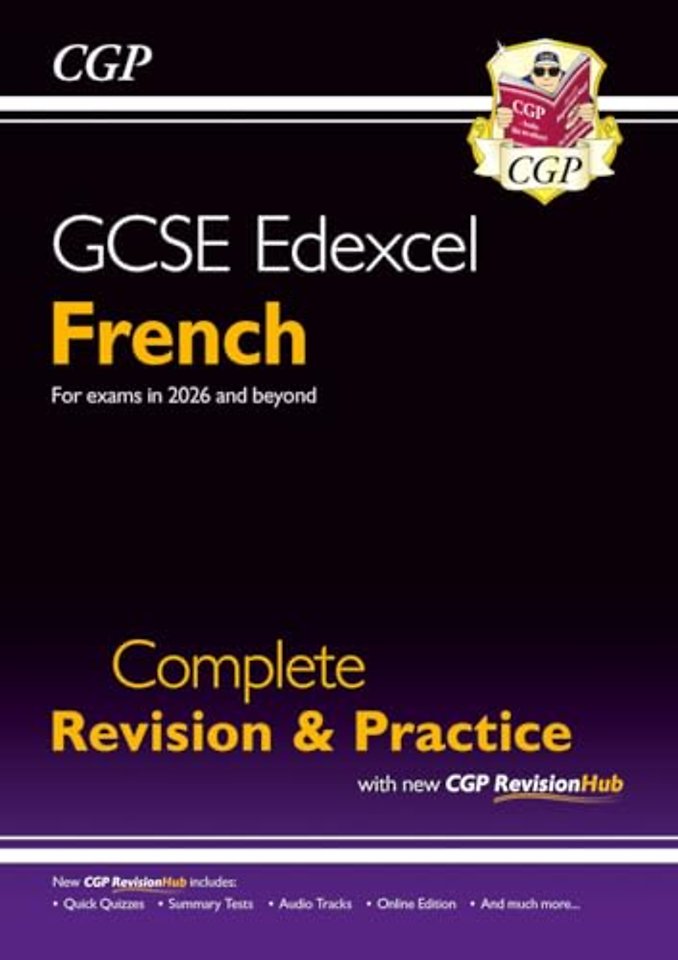 New GCSE French Edexcel Complete Revision & Practice with CGP RevisionHub (for exams from 2026)