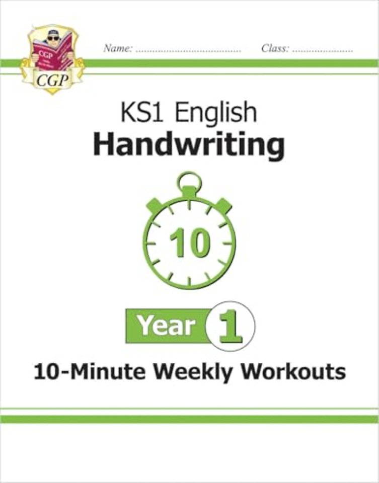 KS1 Year 1 English Handwriting 10-Minute Weekly Workouts