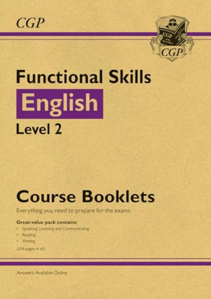 New Functional Skills English Level 2 - Course Booklets Pack (with Online Edition & Audio)