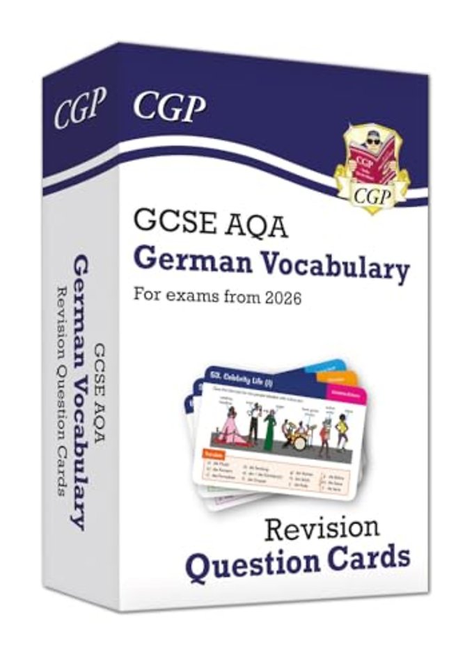 New GCSE AQA German: Vocabulary Revision Question Cards (for exams from 2026)