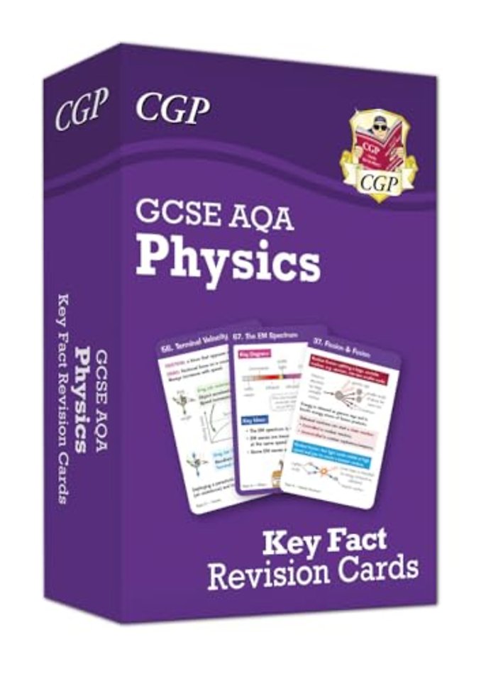New GCSE Physics AQA Key Fact Revision Cards - Summary cards for quick revision